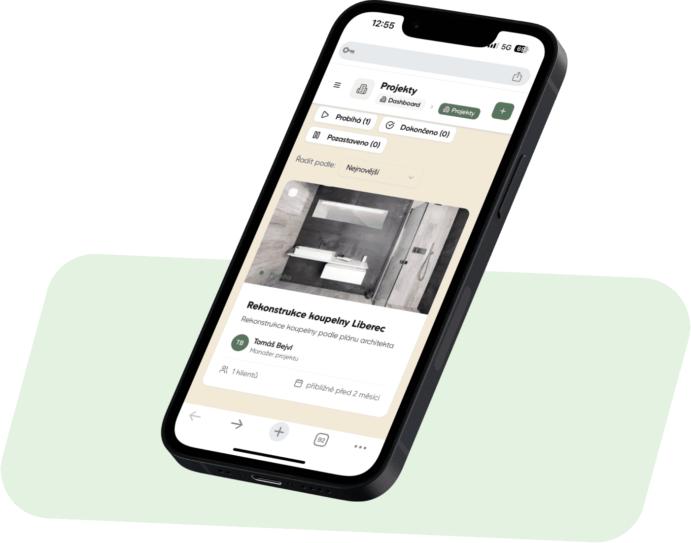Ukázka aplikace - screenshot